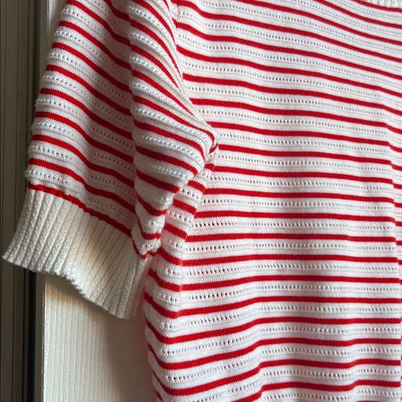 Madewell Textural-Stitch Cotton Sweater - Picture 4 of 15